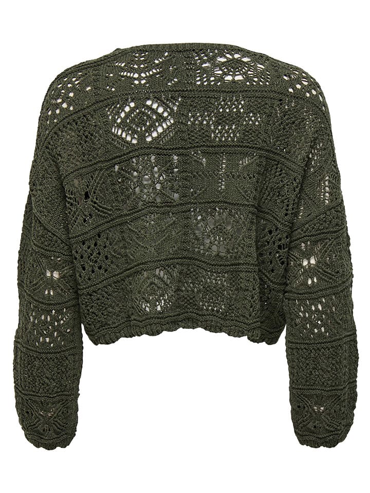 ONLY Cardigan in Dunkelgrün günstig kaufen
