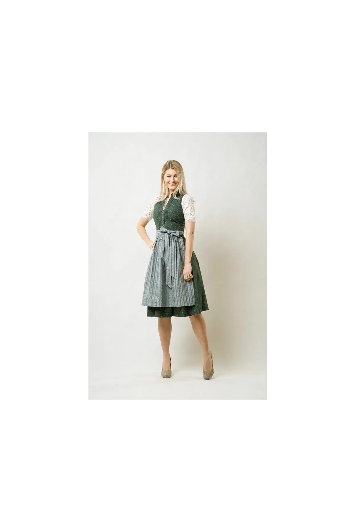 Nübler  Kleid - Grün - Basic