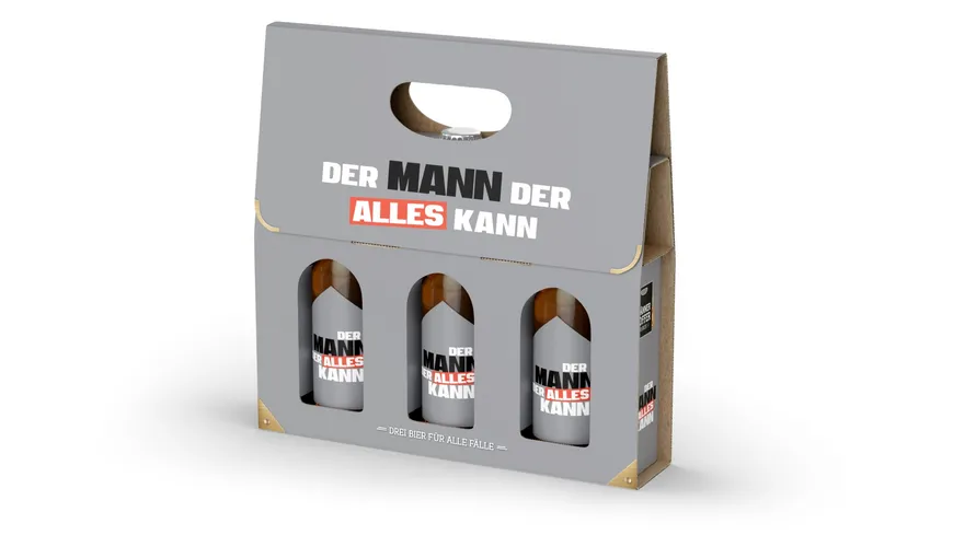Geschenk für Dich Männerkoffer Mann kann