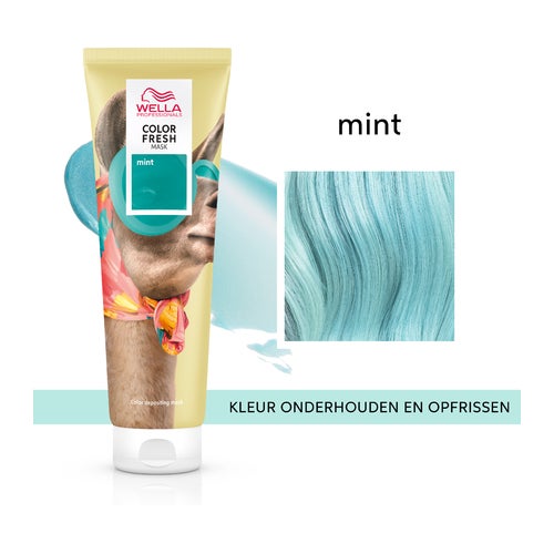 Maschera Wella Professionals Color Fresh Bold Mint 150 ml