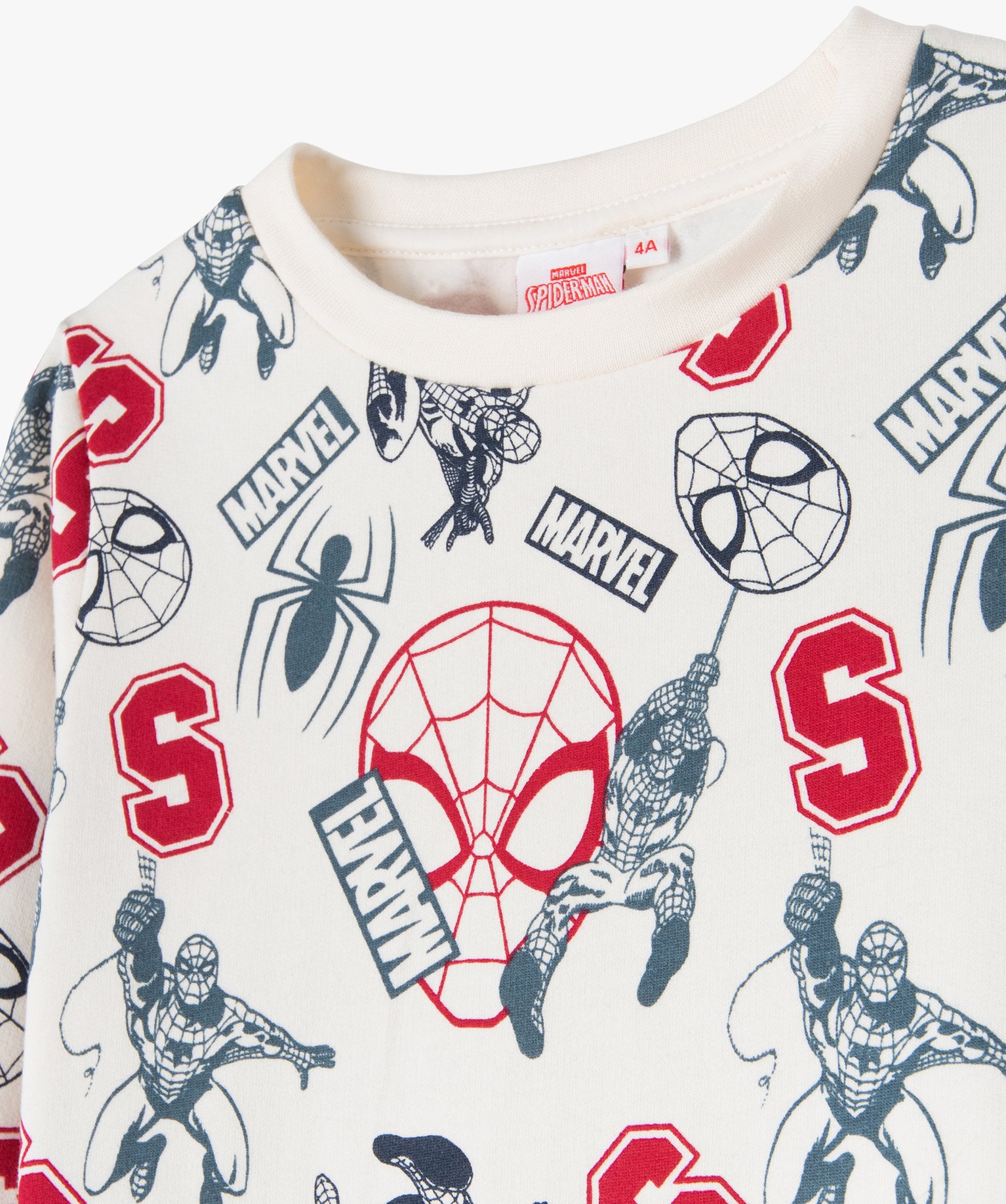 Sweat à motif Spiderman avec intérieur molletonné Garçon... imprime | GEMO