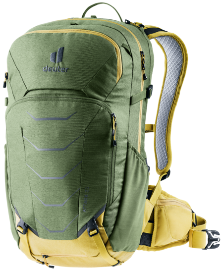 deuter Attack 20 | Fahrradrucksack mit modernem Protektor