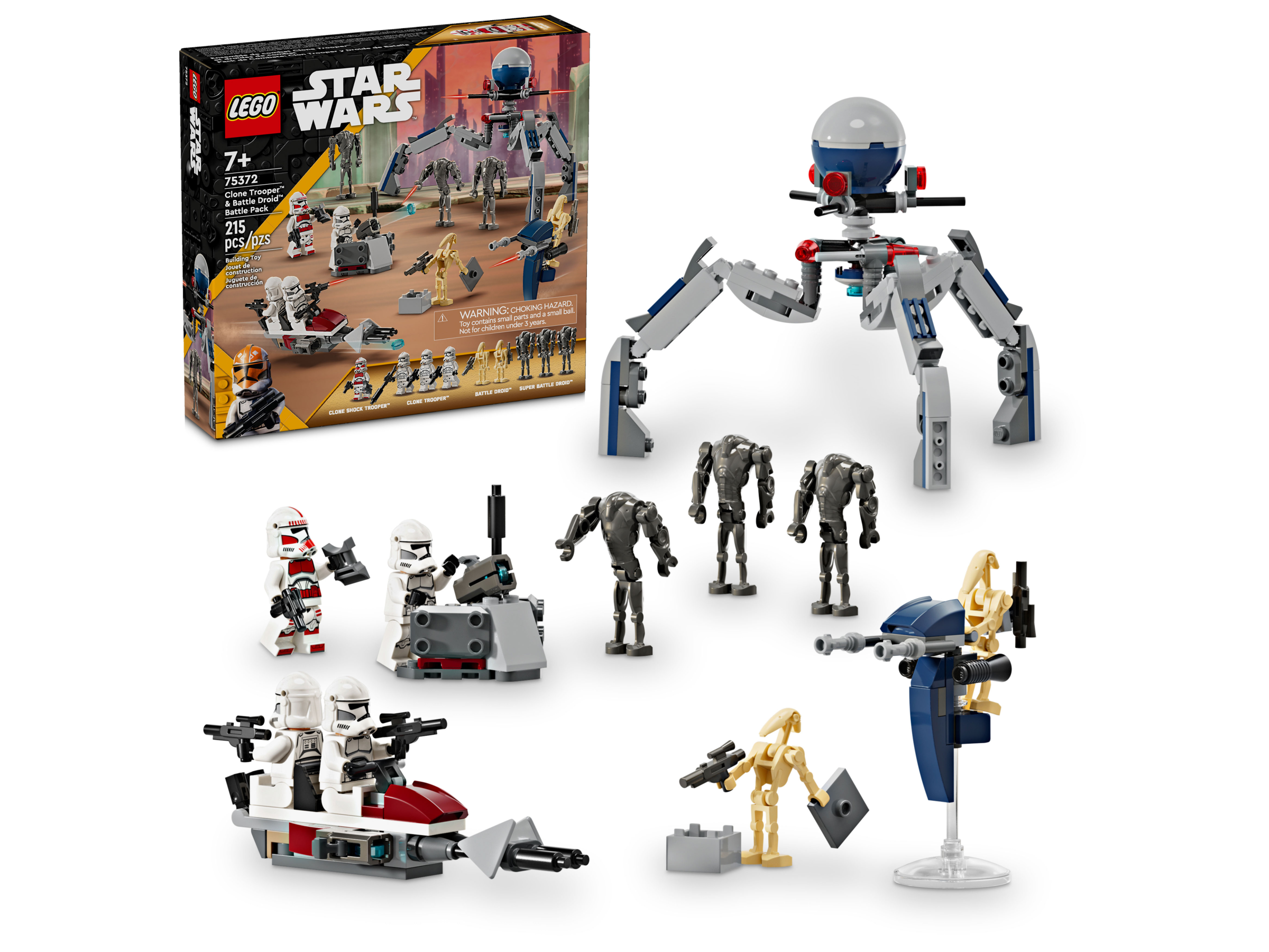 Clone Trooper™ & Battle Droid™ Battle Pack 75372
