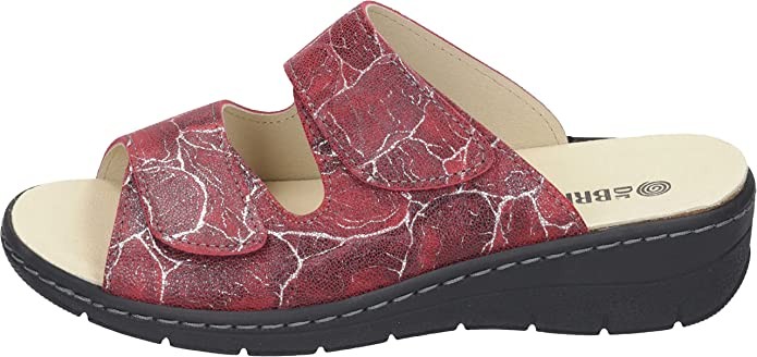 DR. BRINKMANN Komfort Sandalen rot