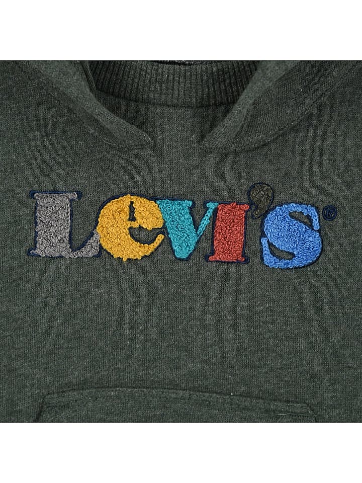 Levi's Kids Hoodie grün, neu ohne Etikett günstig kaufen 176