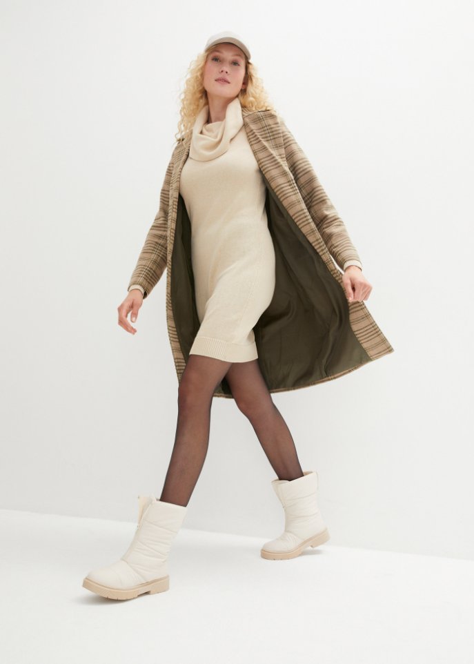Strickkleid mit Rollkragen