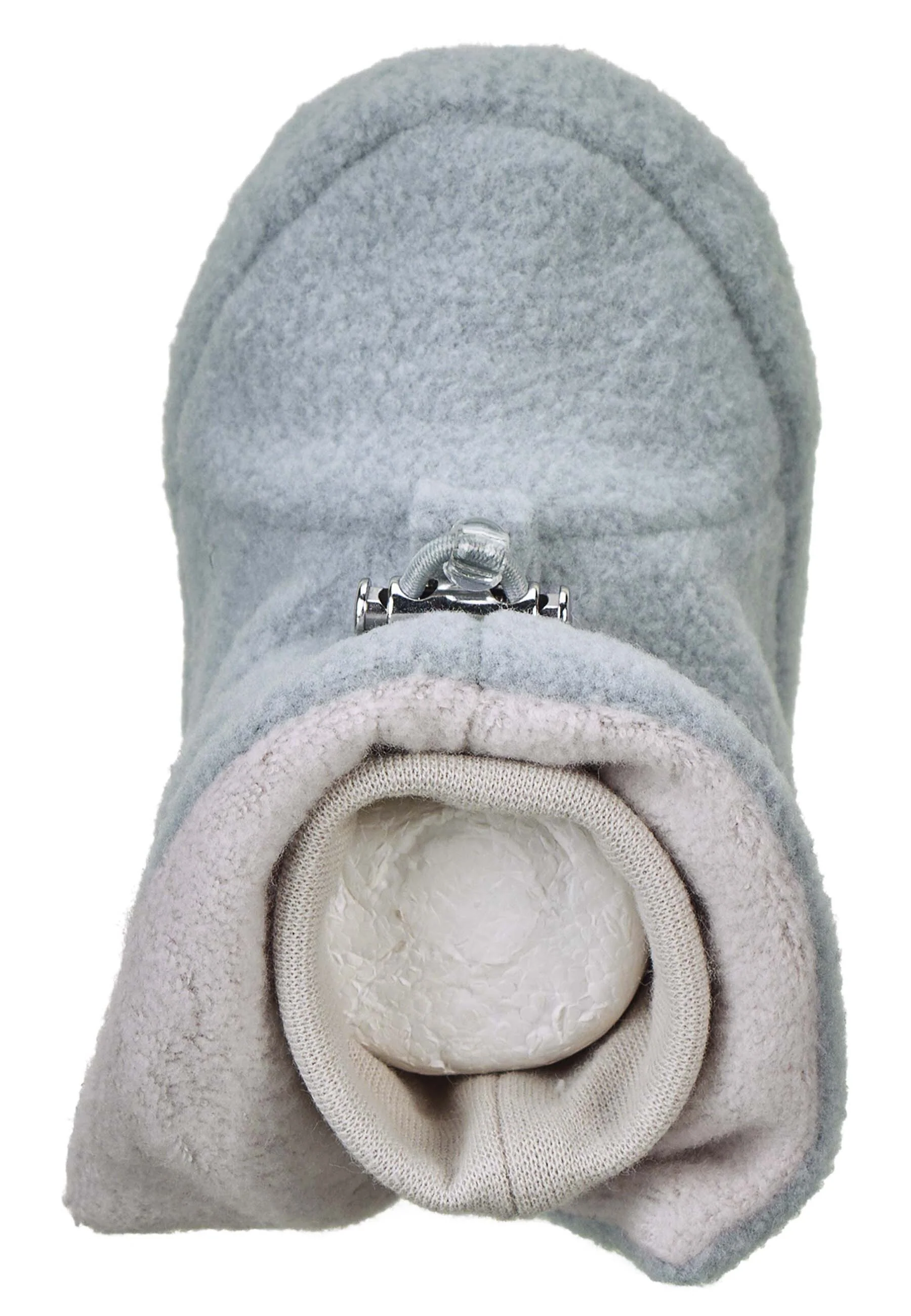Baby-Stiefel aus Microfleece melange (recycelt)