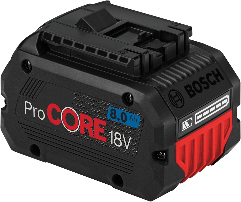 Бош плави додаци 1600A016GK Професионална батерија ProCORE18V 8.0 Ah 18V 8.0Ah литијум-јонска