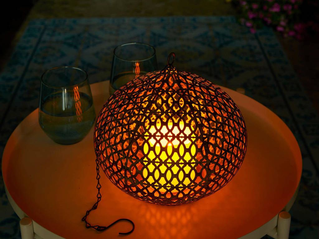 Luxform Edessa Tisch und Hanglampe