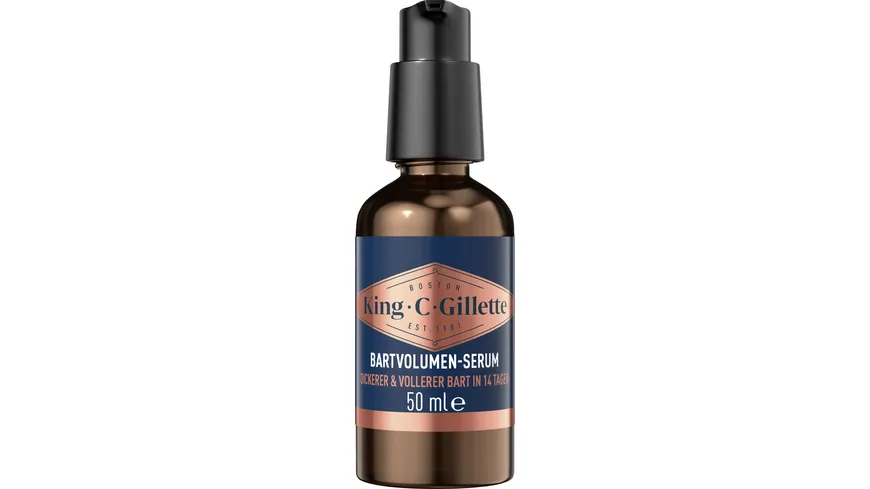 King C. Gillette Bartpflege Bartvolumen Serum 50 ml