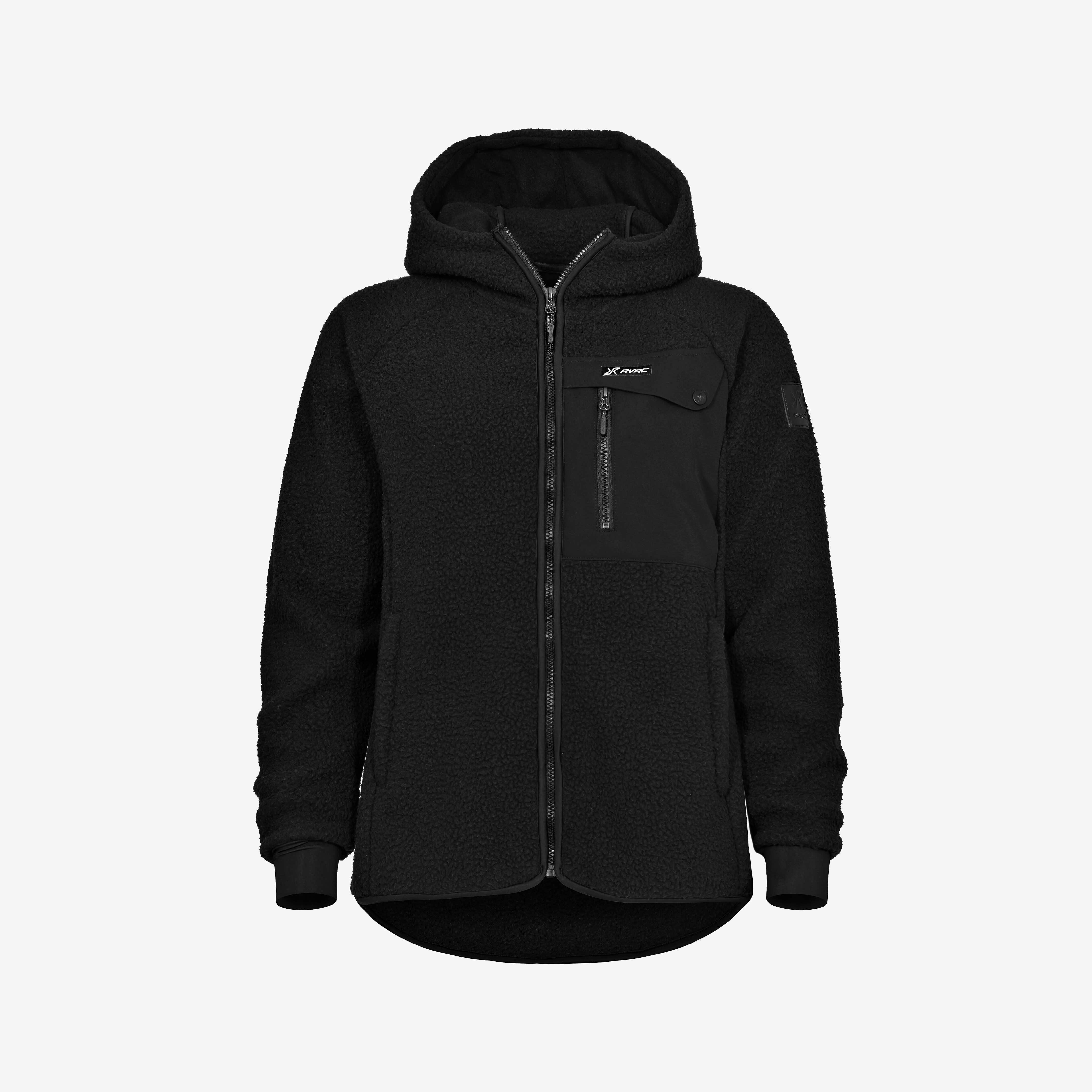 Sherpa Hoodie Femme Caviar