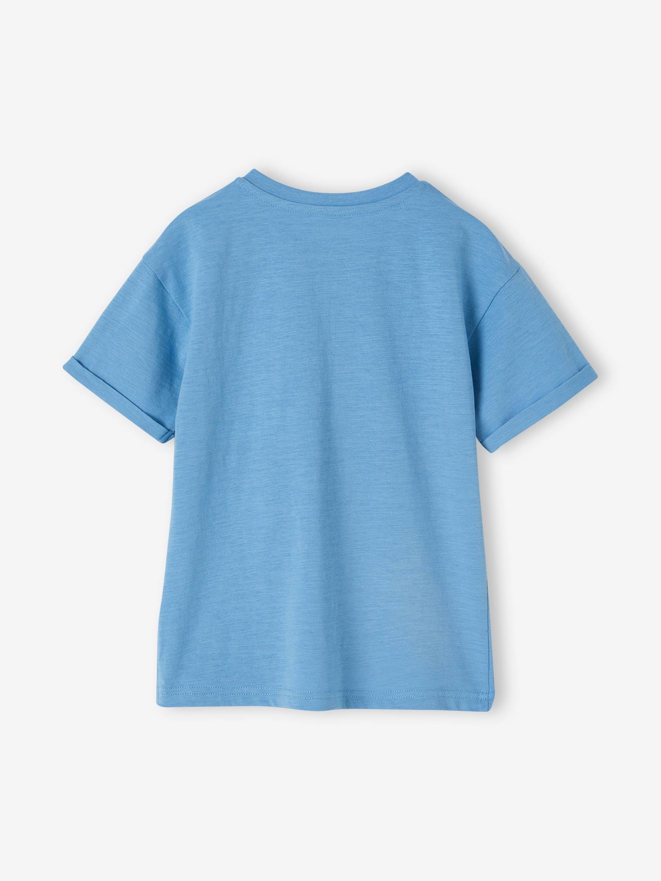 Vertbaudet Jungen Henley-Shirt mit Recycling-Baumwolle BASIC, personalisierbar - wollweiß