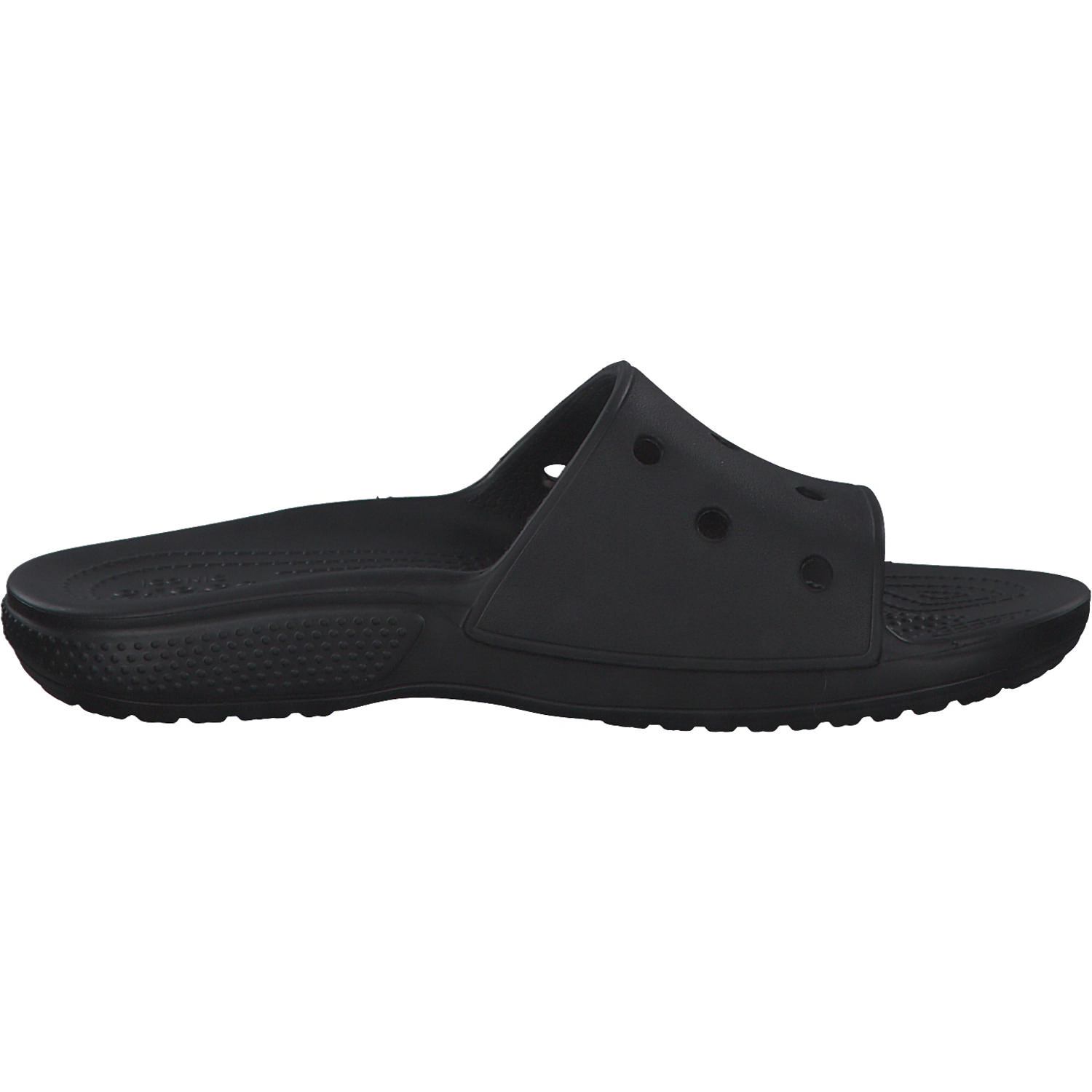 Crocs Classic Crocs Slide 206121 W, Badeschuhe, Damen, BLACK