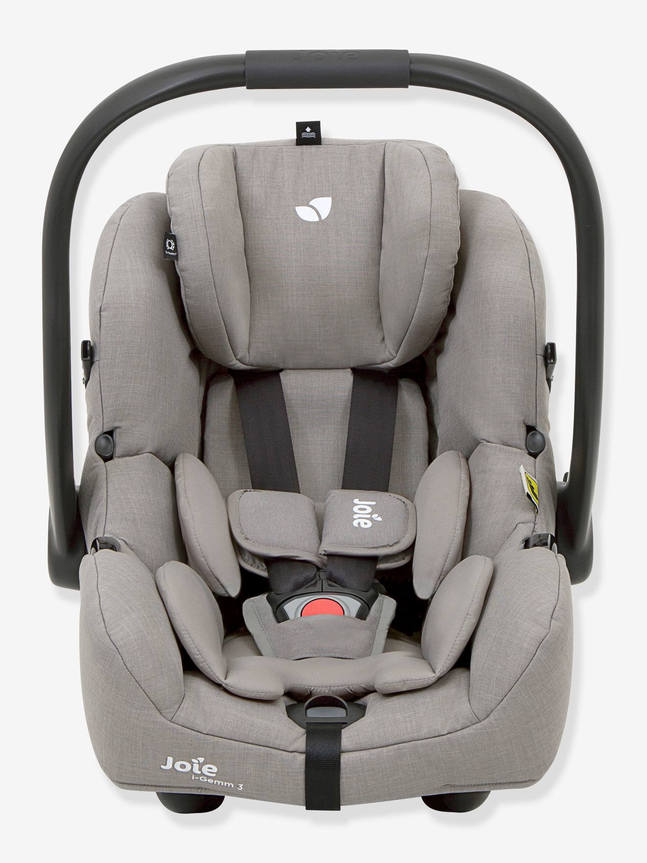 Siège-auto coque JOIE i-Gemm 3 i-Size 40 à 85 cm, équivalence groupe 0+ taupe chiné (pebble)