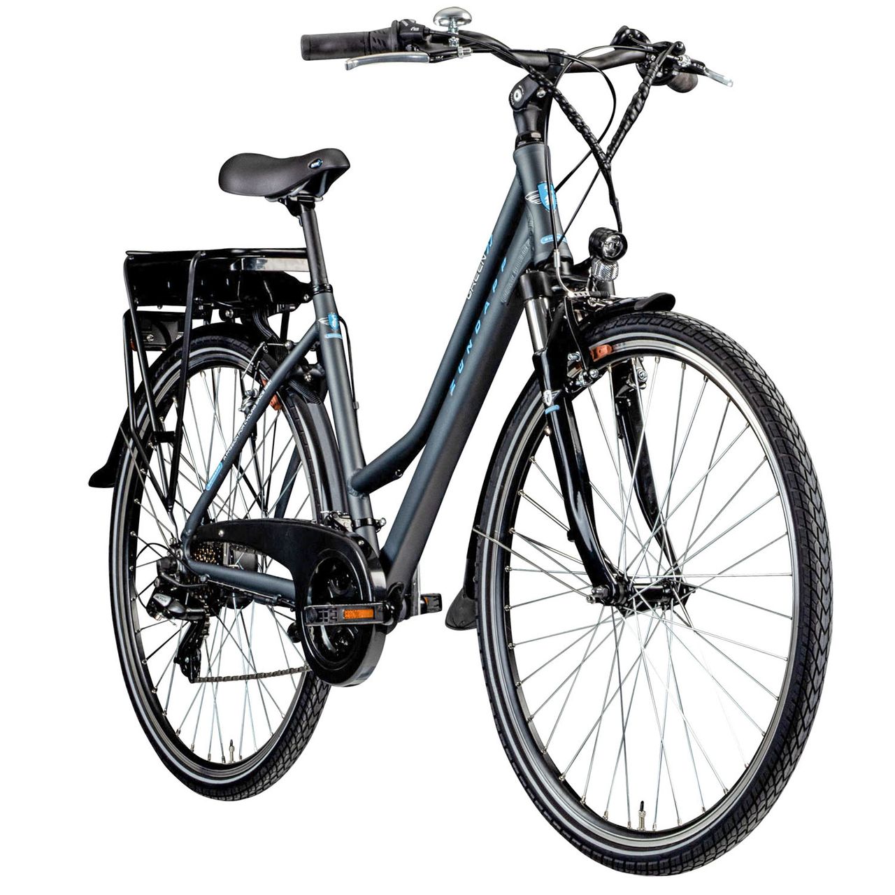 Zündapp Green 7.7 E Bike Damen Trekkingrad 28 Zoll Pedelec 155 - 185 cm Trekkingrad mit 21 Gang