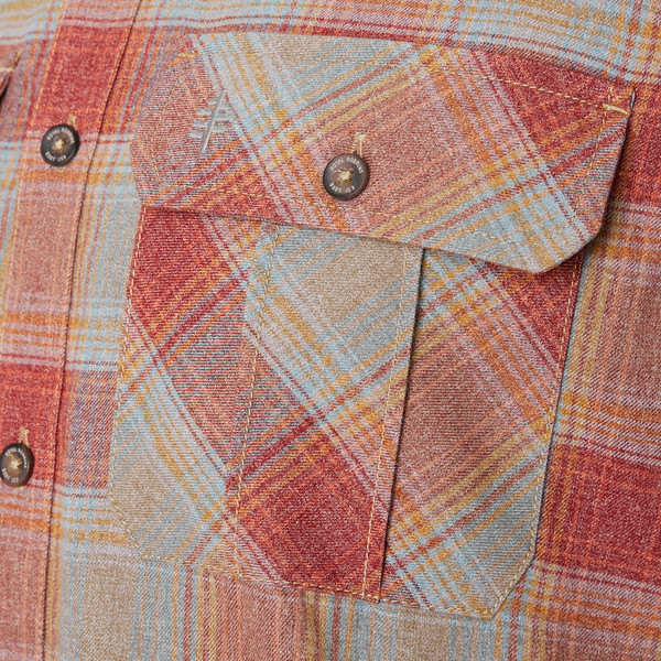 LOST COAST FLANNEL PLAID L/S Herren - Outdoor Hemd