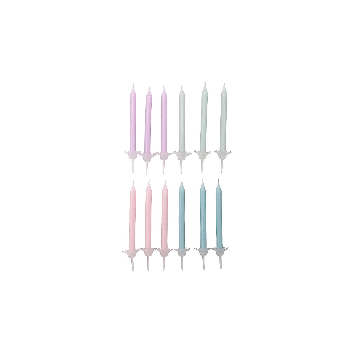 Kerzen Set Pastell