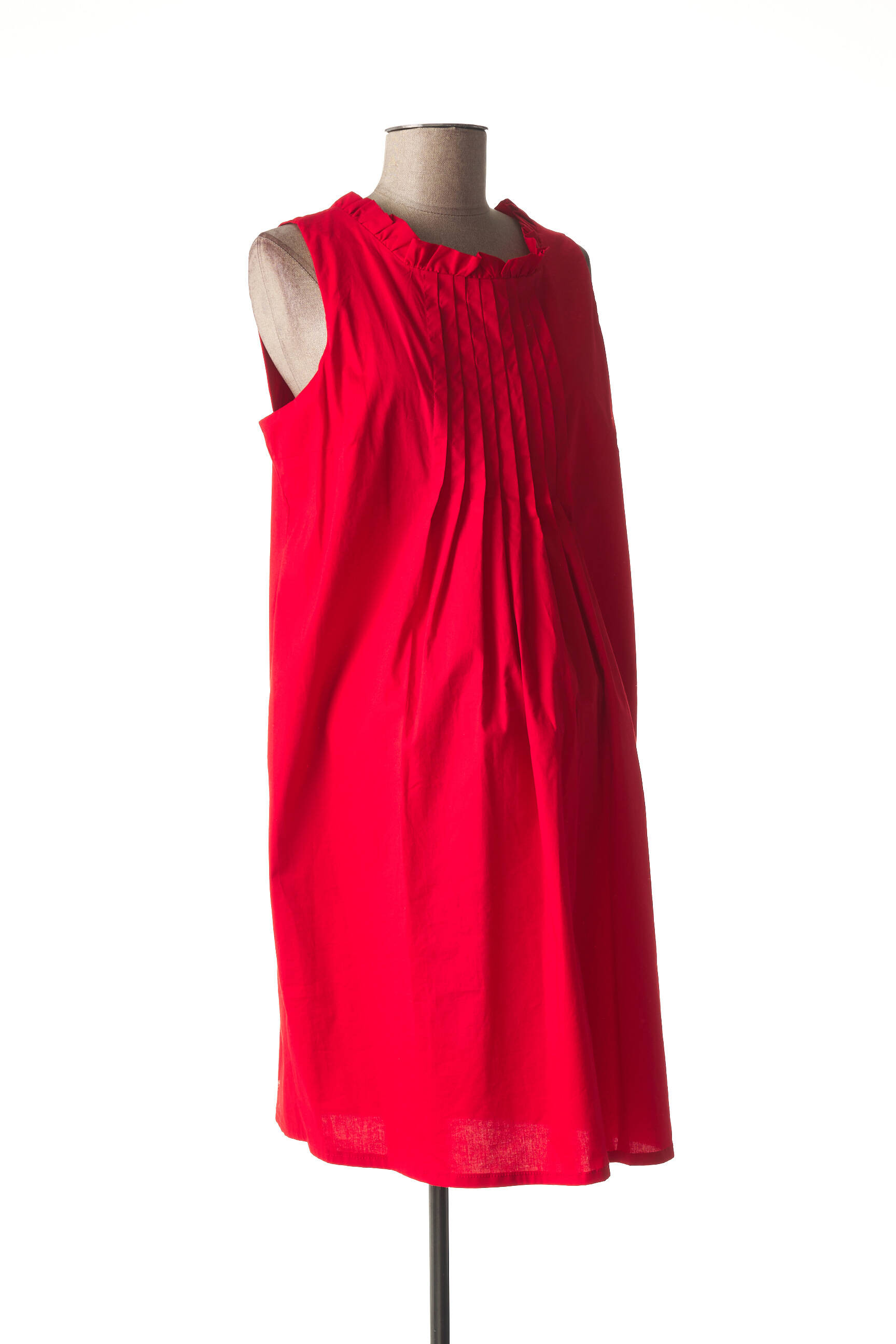 Menonove Robes Maternite Femme couleur rouge