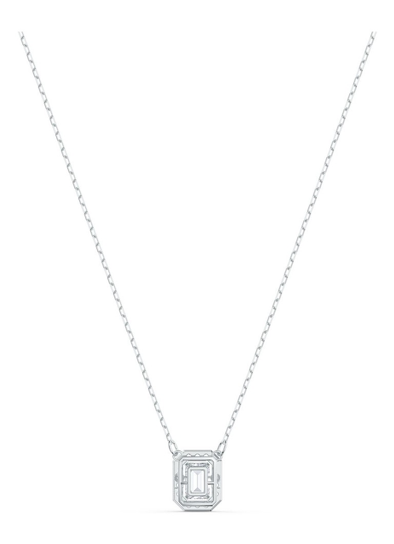 Collana Swarovski con pendente e cristallo