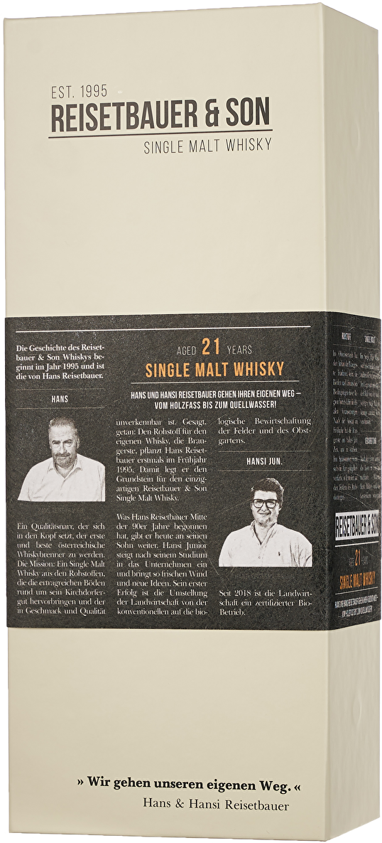Reisetbauer & Son Whisky Single Malt 21 YO 0,7 Liter