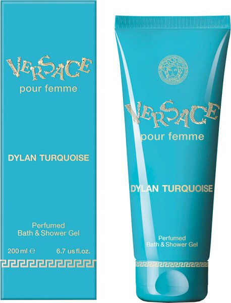 Versace Dylan Turquoise Pour Femme Duschgel