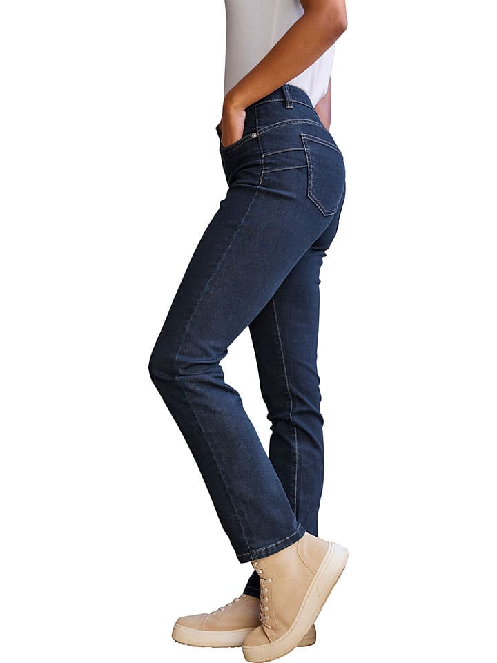 Heine Jeans - Slim fit - in Dunkelblau günstig kaufen