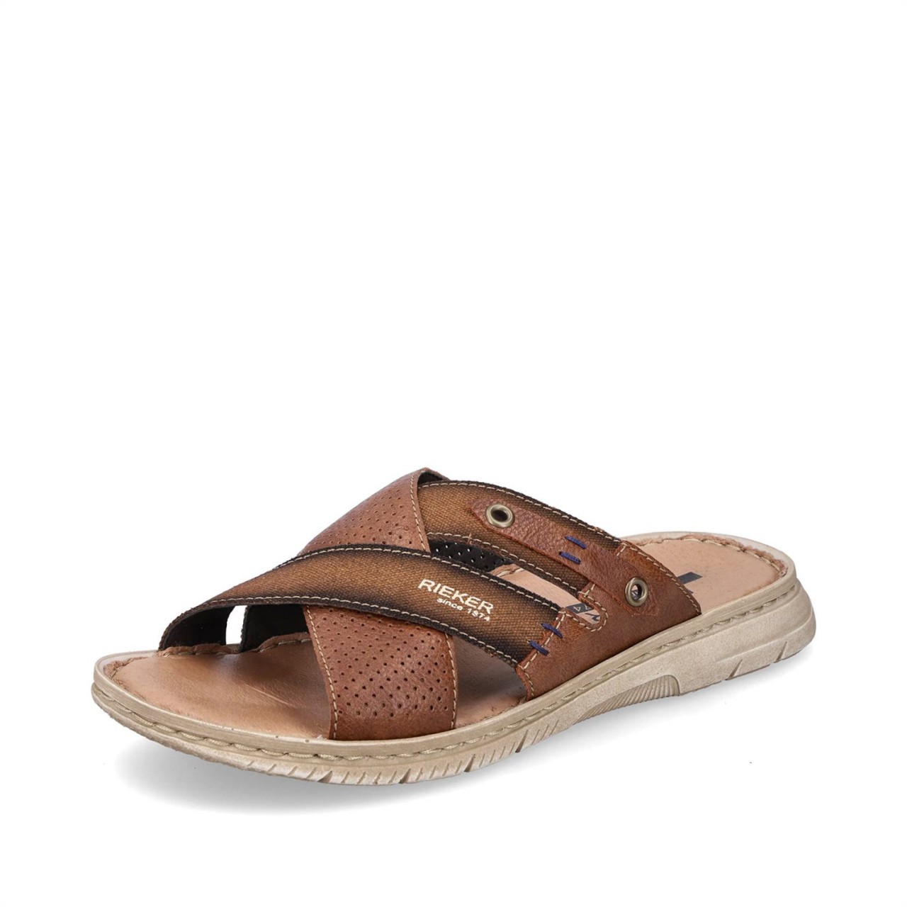 RIEKER Sportliche Sandalen braun