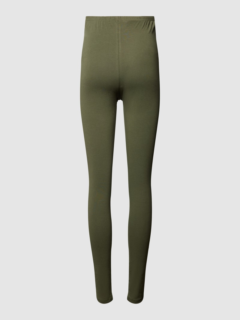 Umstands-Leggings mit aus Bio-Baumwoll-Mix in olivgrün