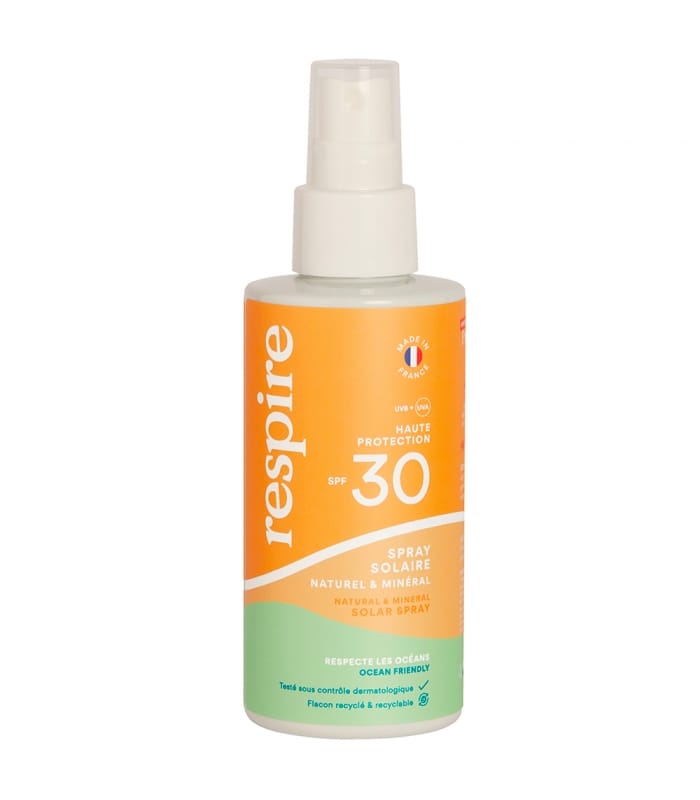 RESPIRE-SUN CARE-RESPIRE Spray solaire naturel & minéral SPF 30