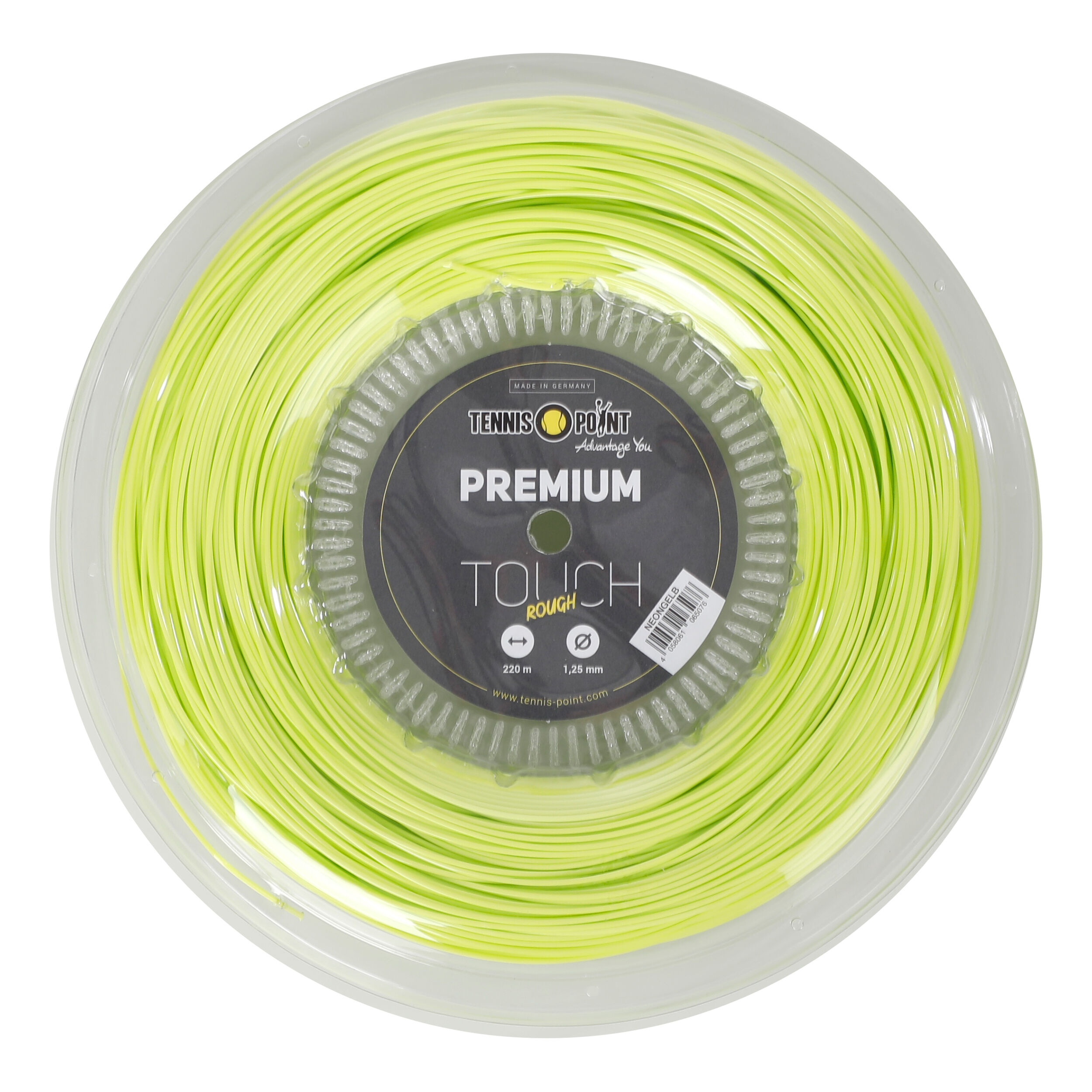 Premium Touch Rough Saitenrolle 220m - Limette