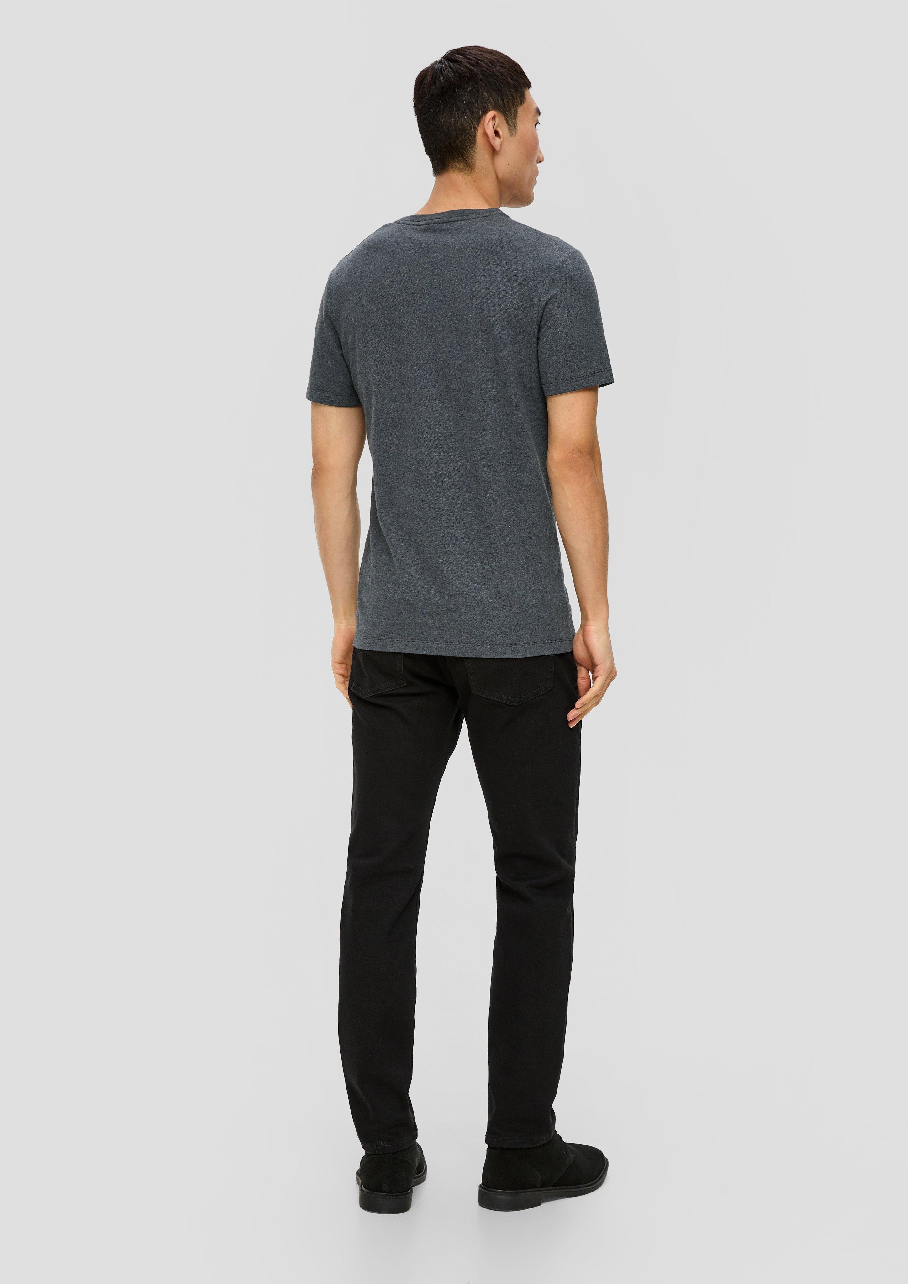 T-Shirt mit Piqué-Struktur  2138643-9823
