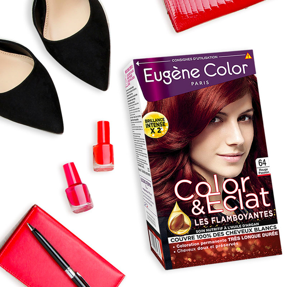 Eugène color Color & Eclat Les Flamboyantes - Coloration ultra couvrante Coloration capillaire permanente
