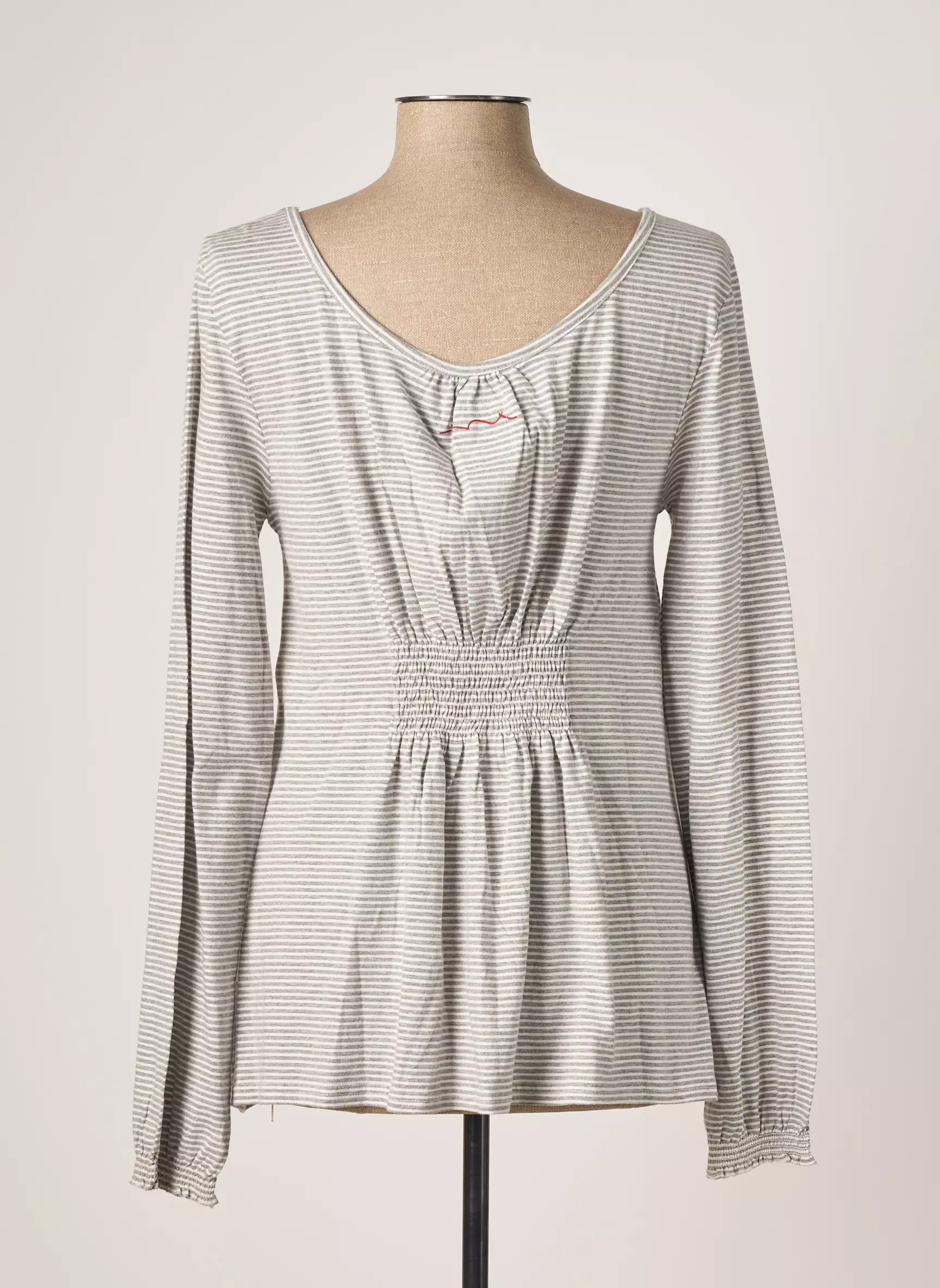 Teddy Smith Tshirts Femme couleur gris