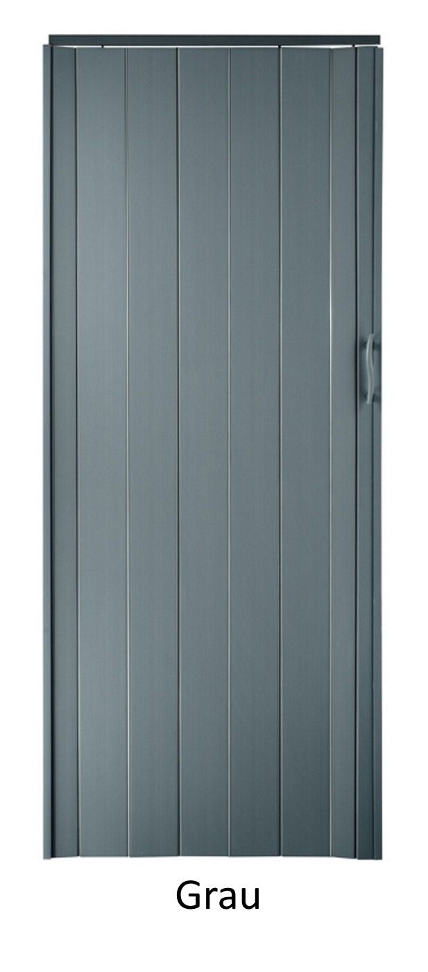 Standom Falttür Schiebetür 6 farben H. 202 cm für Türbreite von 84 bis 109 cm st3, komplette Tür