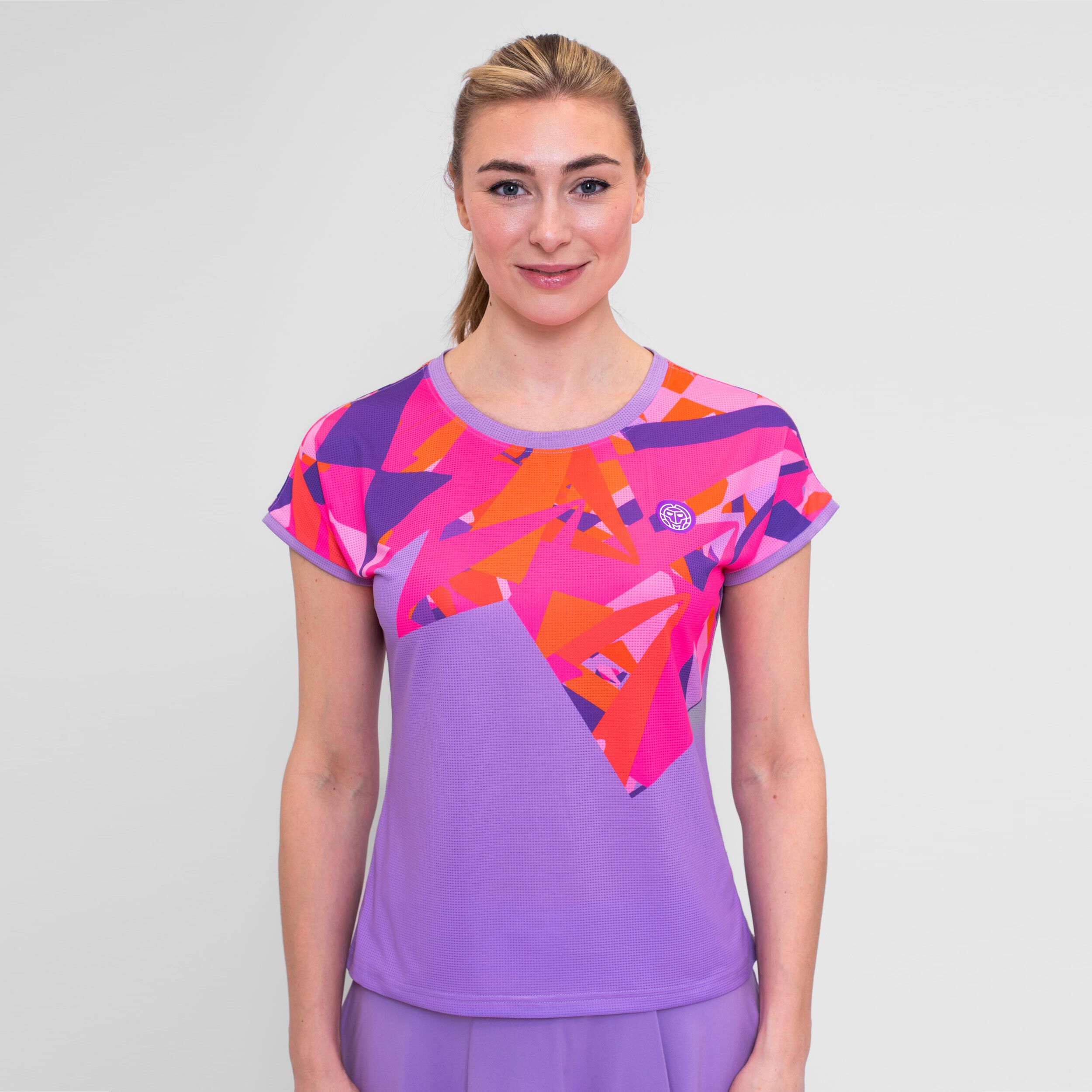 Spike T-Shirt Damen - Dunkelblau, Mehrfarbig