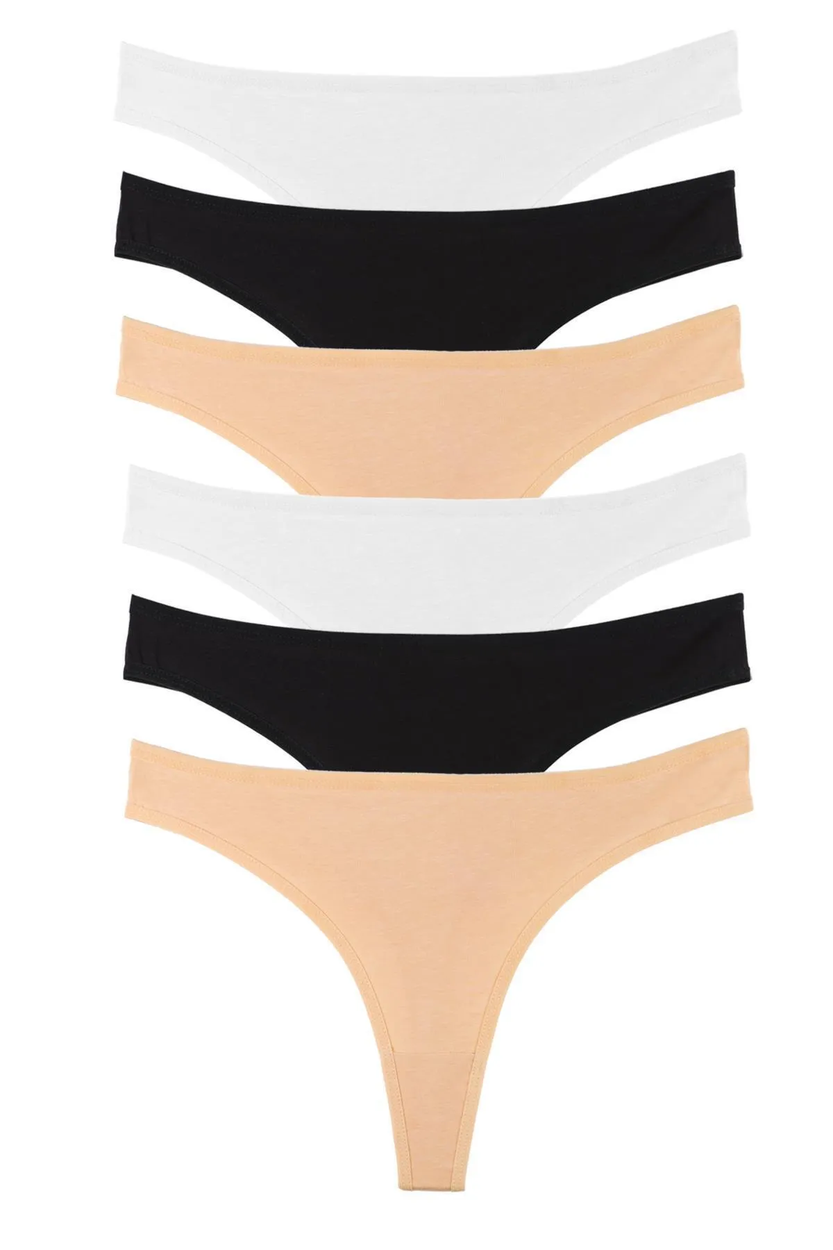 Sensu  6-teiliges brasilianisches Tanga-Set für Damen – Kts1169