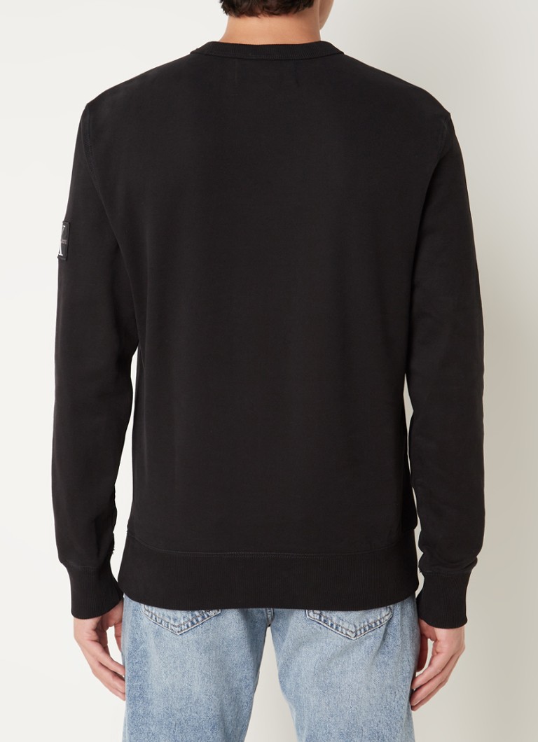 Calvin Klein Badge sweater with logo