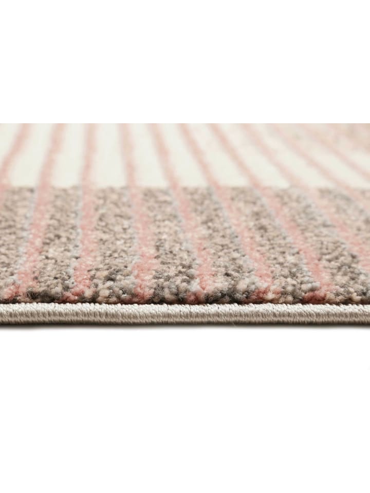 Wecon Home Kurzflorteppich Velvet Flow in rosa günstig kaufen