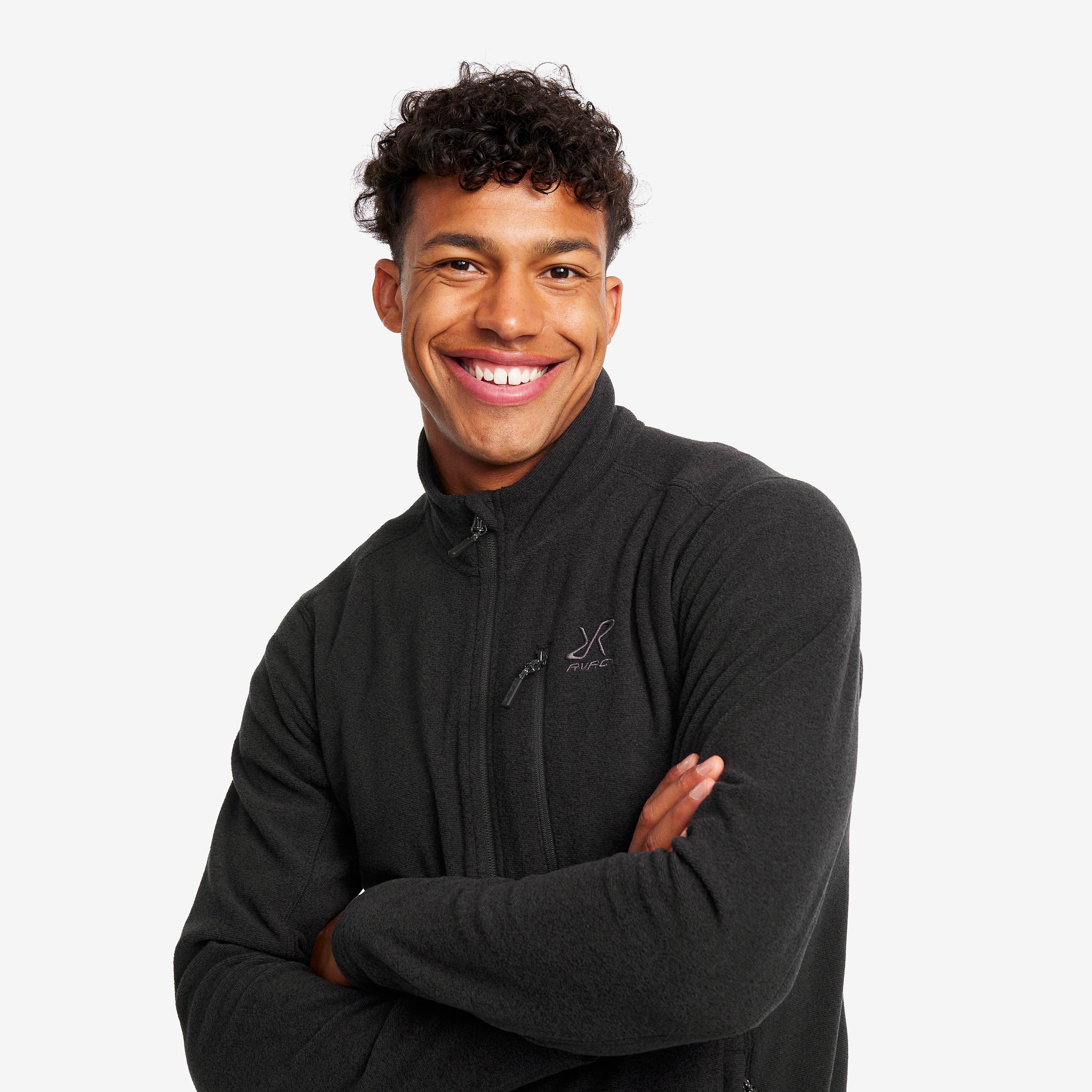 Essential Full-zip Fleece Homme Black