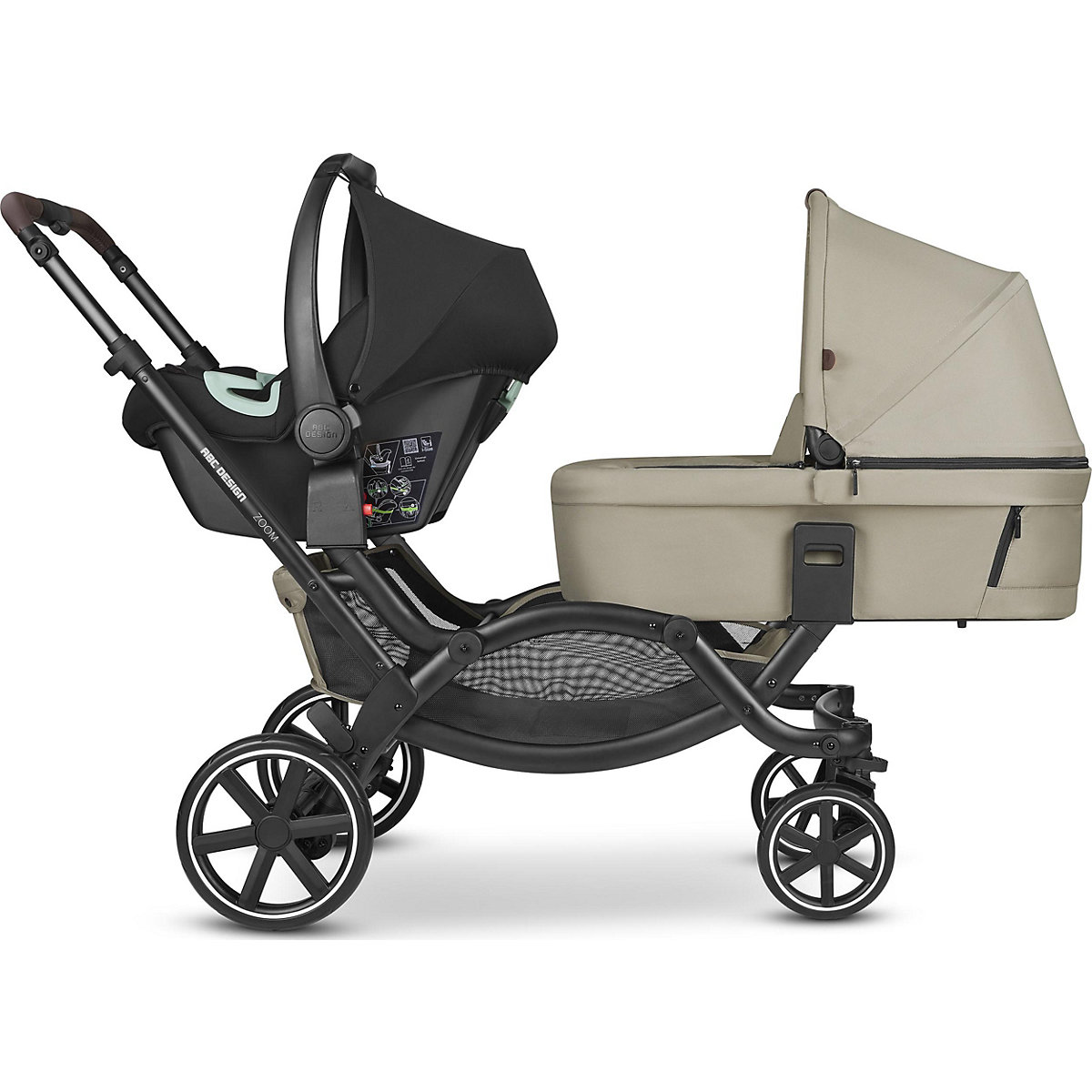 Geschwisterkinderwagen Zoom reed