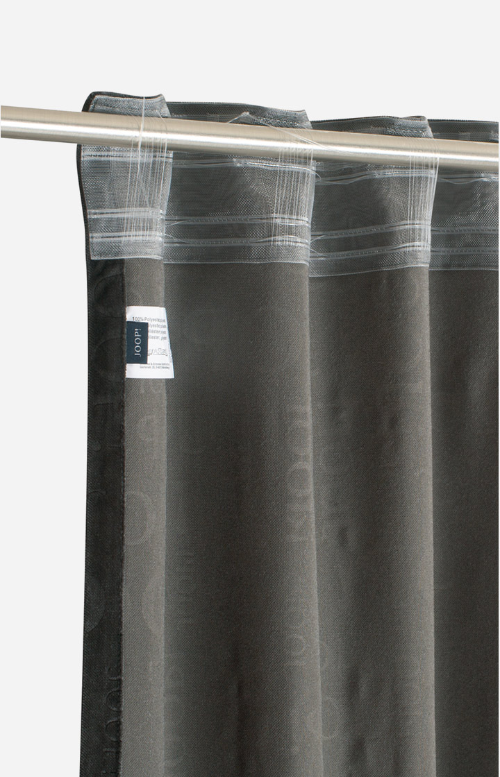 Fertigvorhang JOOP! MATCH in Anthrazit, 140 x 250 cm - im JOOP!