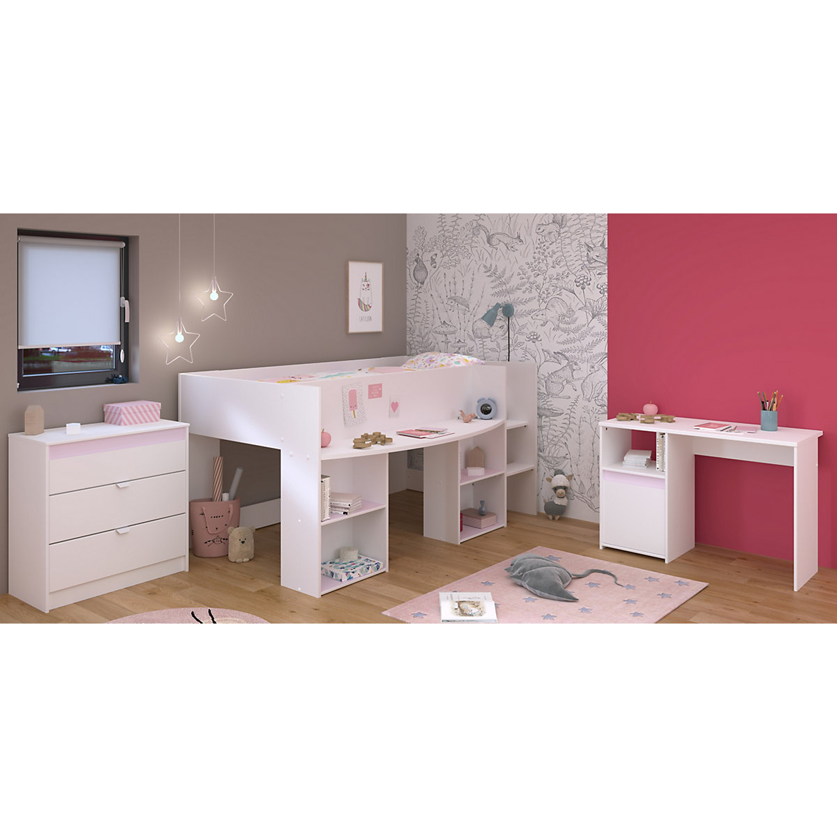 Kinderzimmer Set 3tlg 