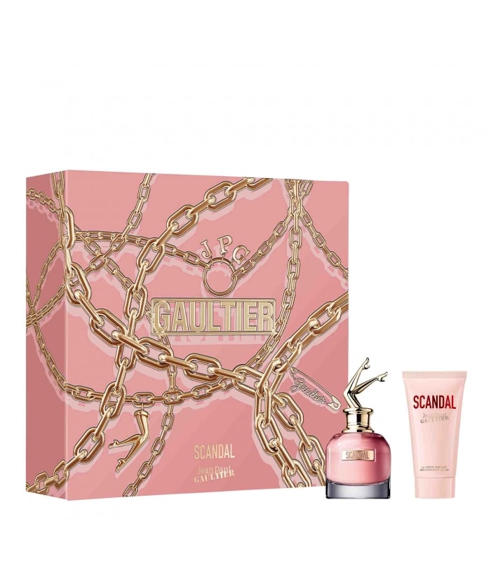 Jean Paul Gaultier-SCANDAL-Coffret Eau de Parfum et lotion parfumée pour le corps