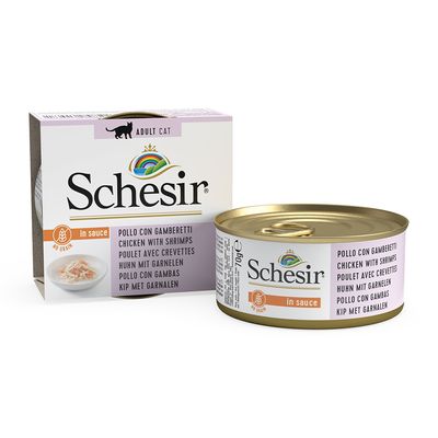 Sparpaket Schesir Natural in Sauce 24 x 70 g