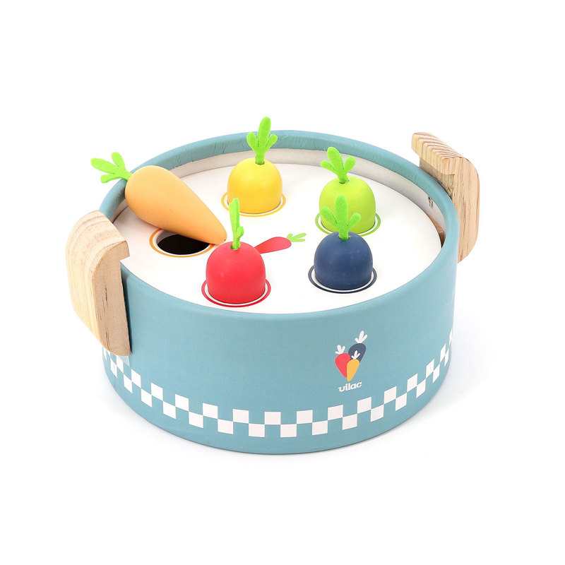 Popotte Minus , jeu d'imitation et d'encastrements Vilac