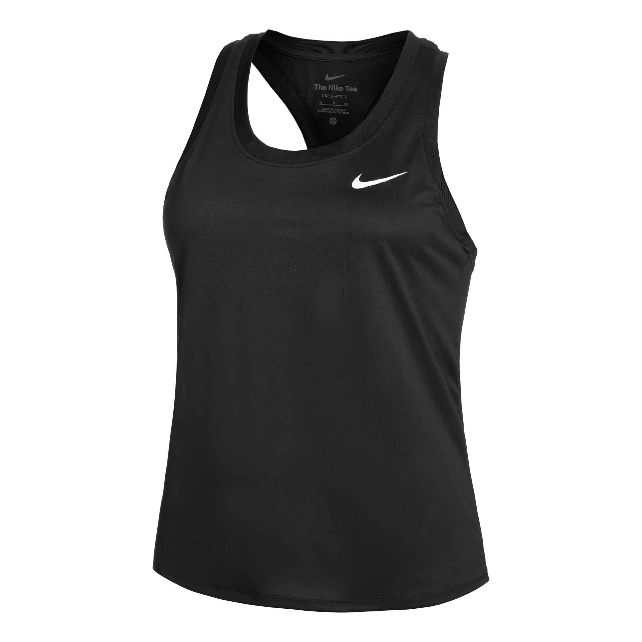 Dri-Fit Racerback Tank-Top Damen - Schwarz