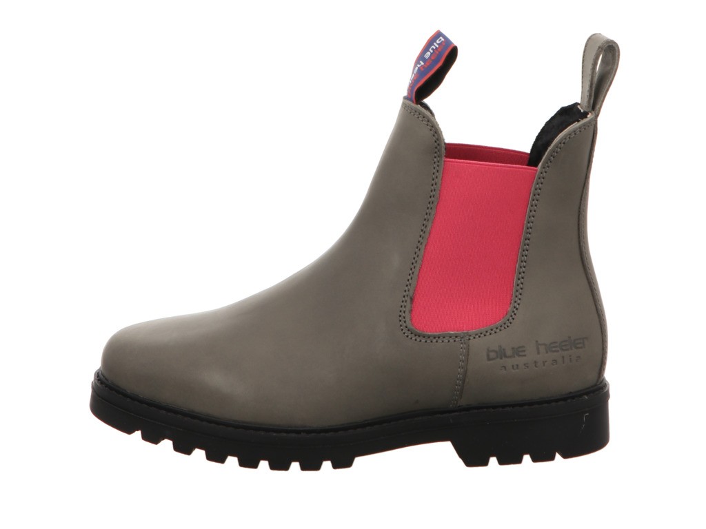 BLUE HEELER Schnür-Stiefeletten grau Meryl