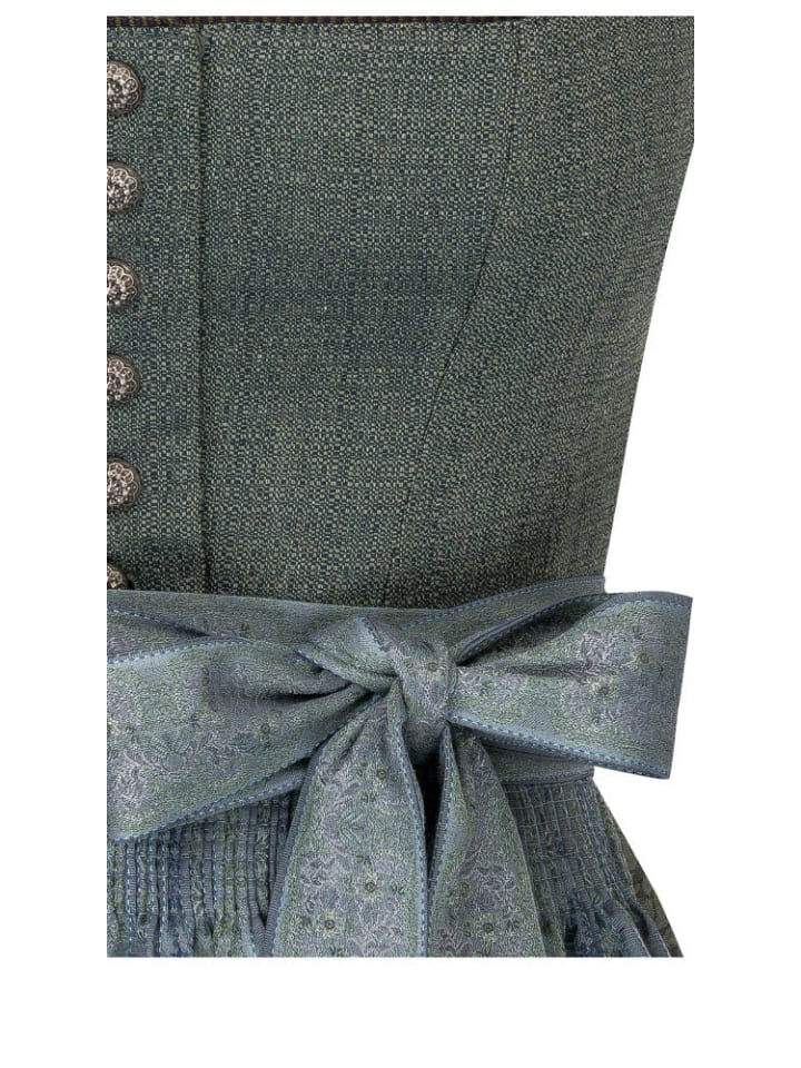 Nübler Dirndl lang Wilma in Salbei günstig kaufen 52