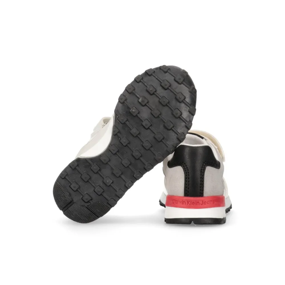 Calvin Klein Cut Lace Up Velcro V1B9-80133-0208-136 / weiss