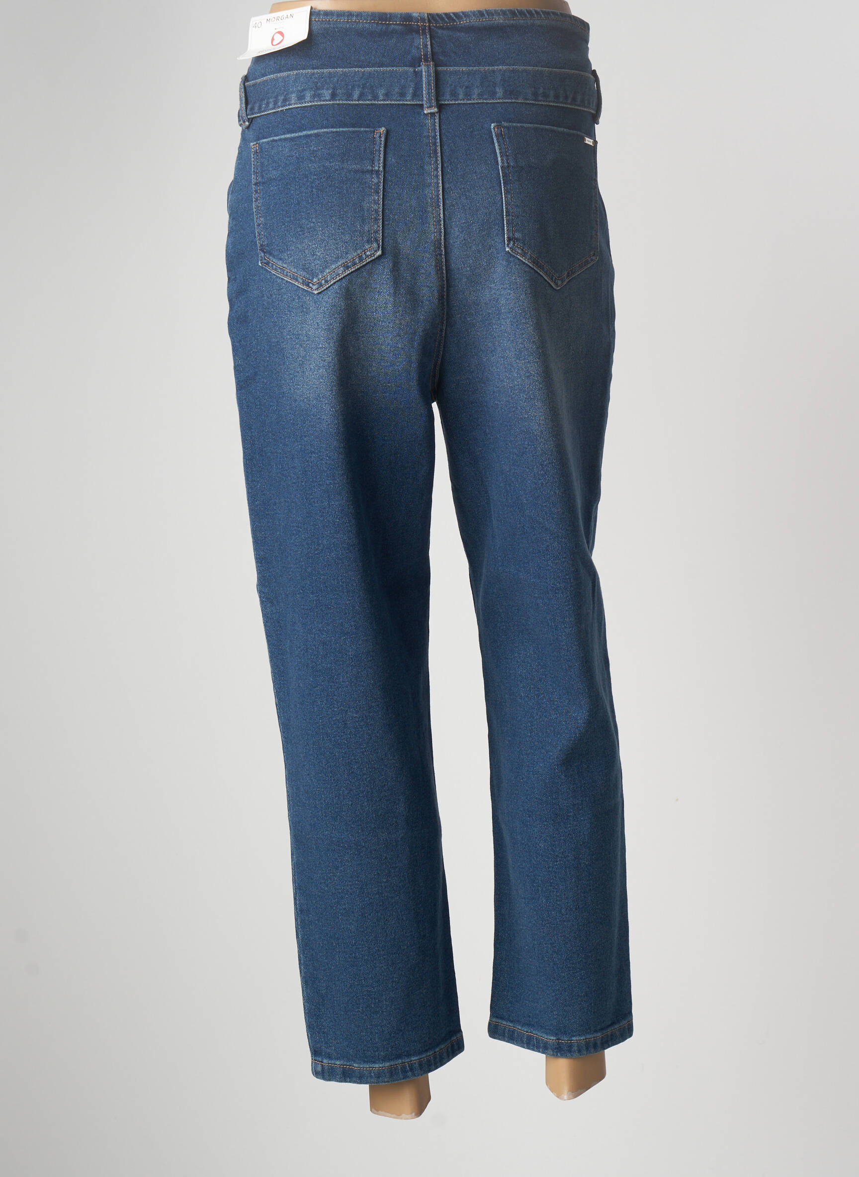 Morgan Jean Mom Femme couleur bleu
